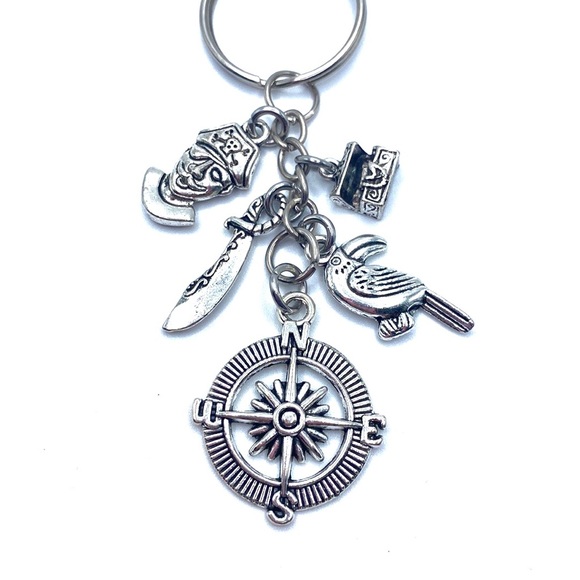 Pirate Keychain Bag Charm - Picture 4 of 4